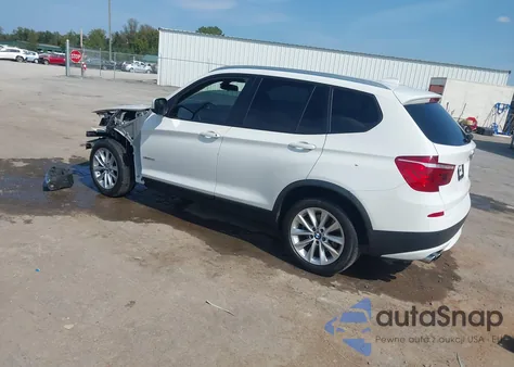 2014 BMW X3 xDrive28I z USA, uszkodzony, nr VIN 5UXWX9C58E0D42399